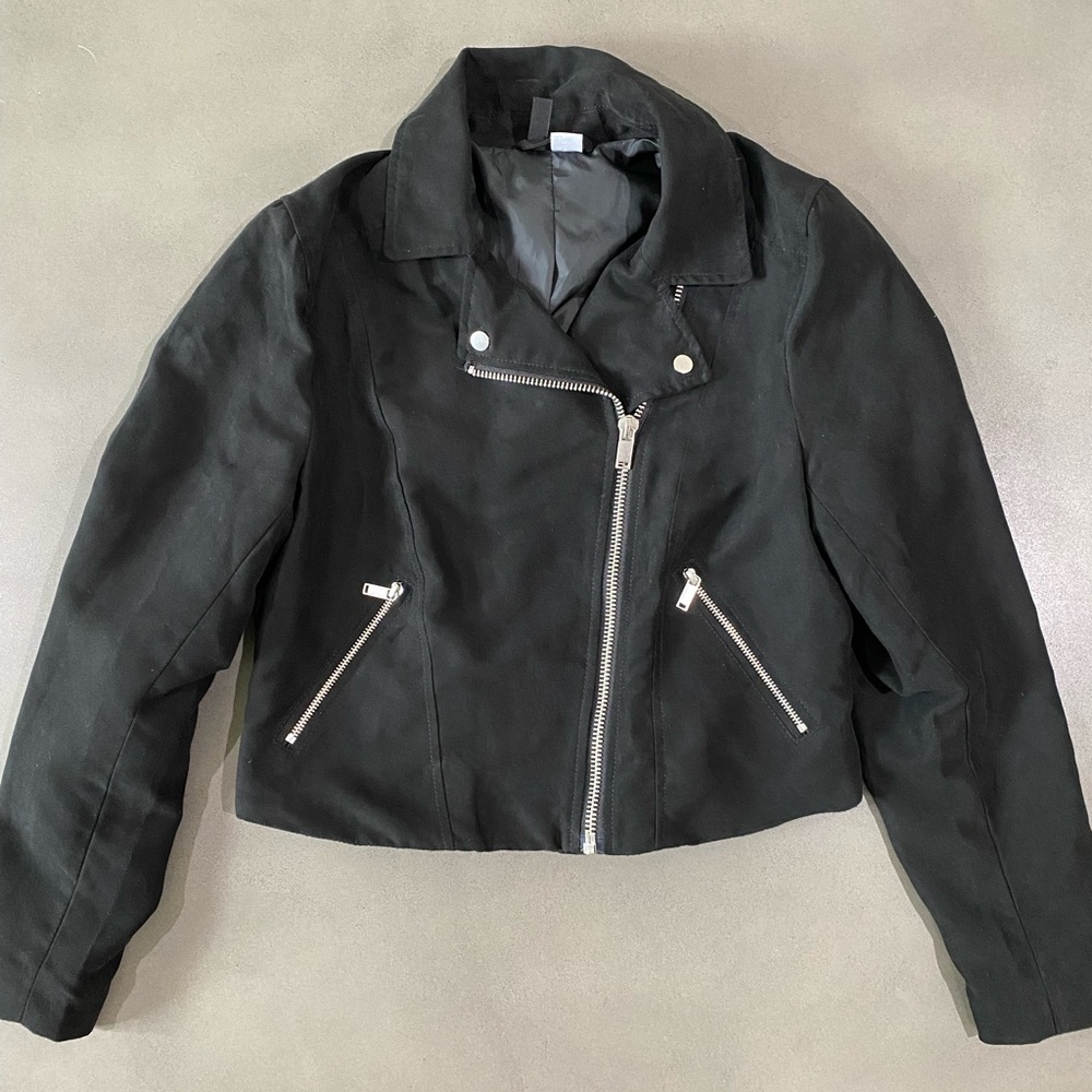 H&M Black Moto Jacket